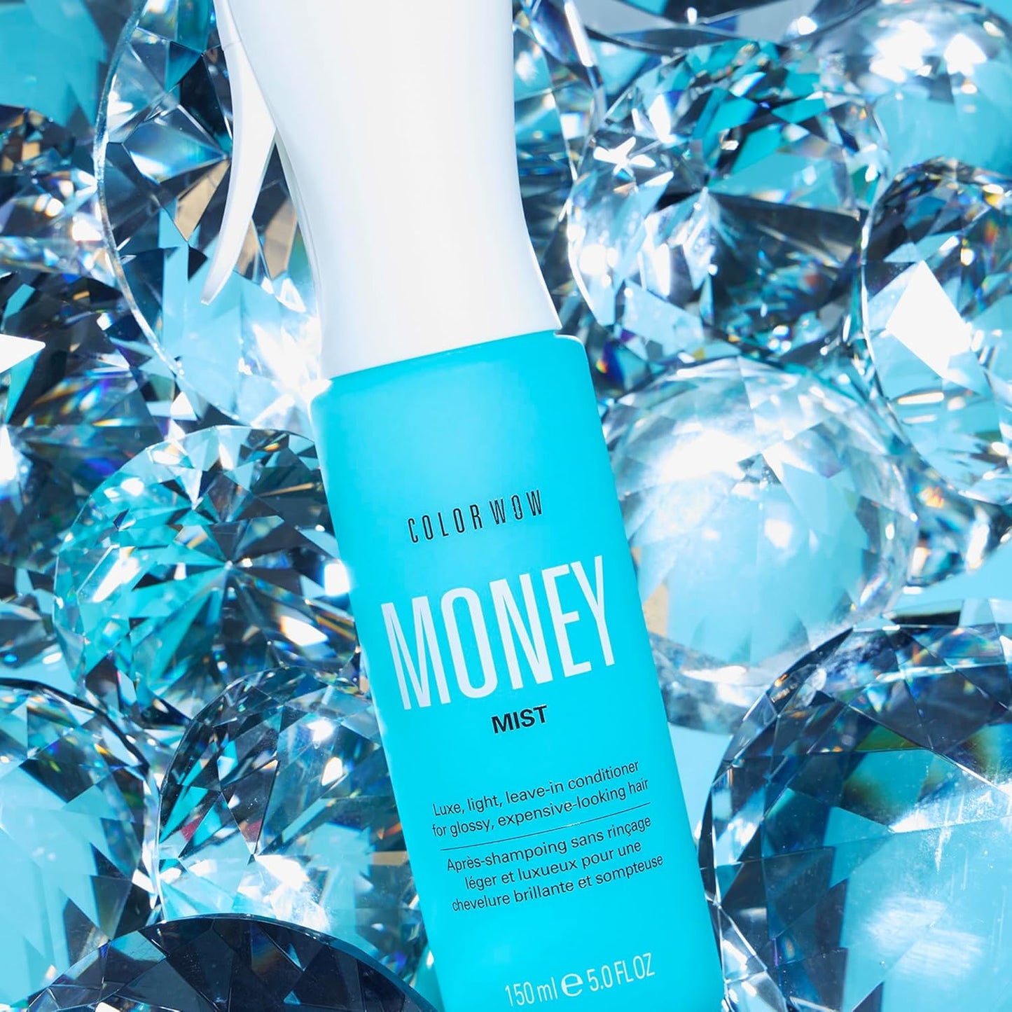 COLOR WOW MONEY Mist Leave-In Conditioner (150 ml) | Instantly Hydrate, Smooth & Shine for Expensive-Looking Hair