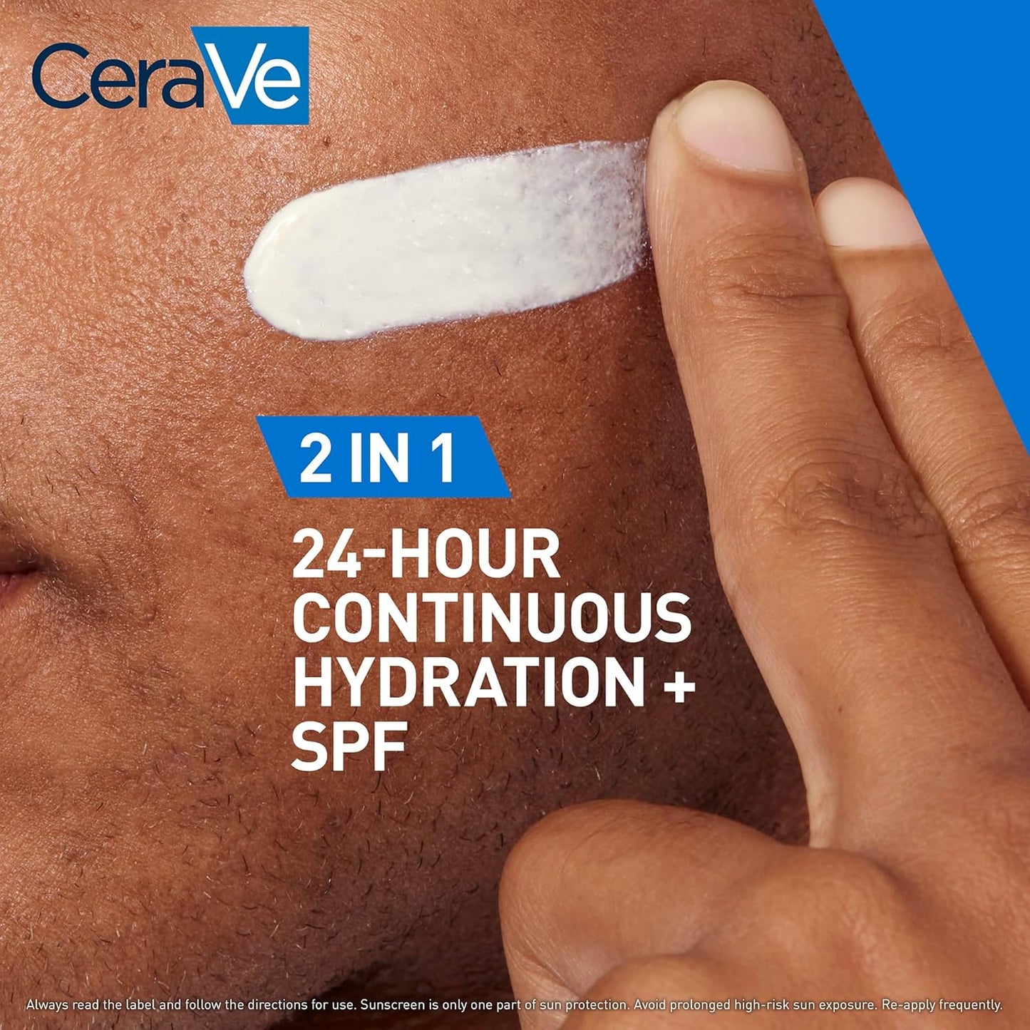 CeraVe AM Facial Moisturising Lotion SPF50 | 52ml UK