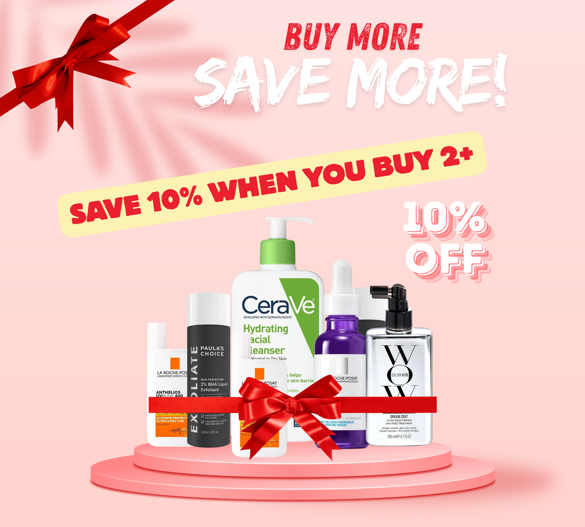 Pharmaelegance UK Buy More Save More offer β get 10% off when you buy three or more skincare and beauty products