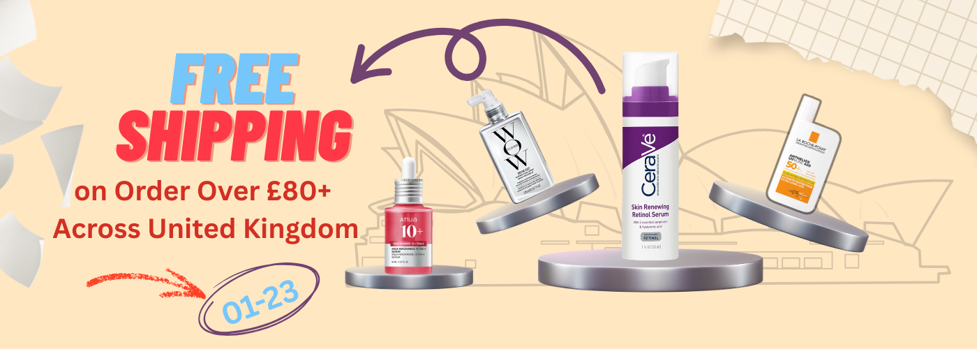Pharmaelegance UK offers free shipping on skincare and beauty orders over Β£80