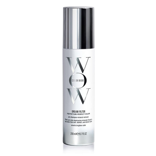 COLOR WOW Dream Filter Pre-Shampoo (200 ml) | Detox Hard Water for Brighter, Shinier Hair in 3 Minutes