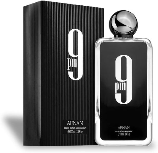 9PM by Afnan EDP 100ml for Men | Long-Lasting Scent – PharmaElegance