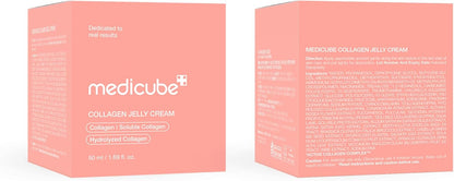 Pharmaelegance Medicube Collagen Jelly Cream – Korean Face Moisturizer for Uneven Skin Tone, Firmness & Glass Glow Skin | 110ml