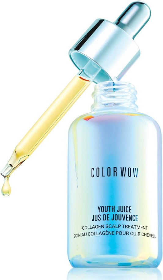 COLOR WOW Youth Juice Collagen + Plant Protein Scalp and Hair Treatment (50 ml) | Anti-Aging, Strengthening, and Hydrating Serum