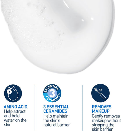 CeraVe Hydrating Cream-to-Foam Cleanser 236ml | Normal to Dry Skin – PharmaElegance