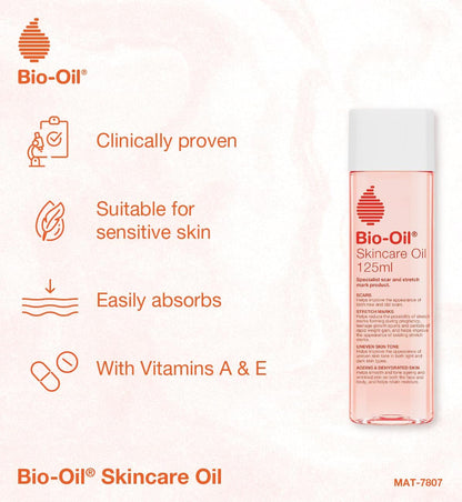 Bio-Oil Skincare Oil 200ml – Specialist Scar, Stretch Mark & Uneven Skin Tone Treatment