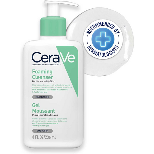 CeraVe Foaming Cleanser 236ml | For Normal to Oily Skin
