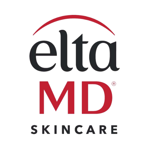 EltaMD skincare brand logo featured as an official sun care partner with Pharmaelegance UK